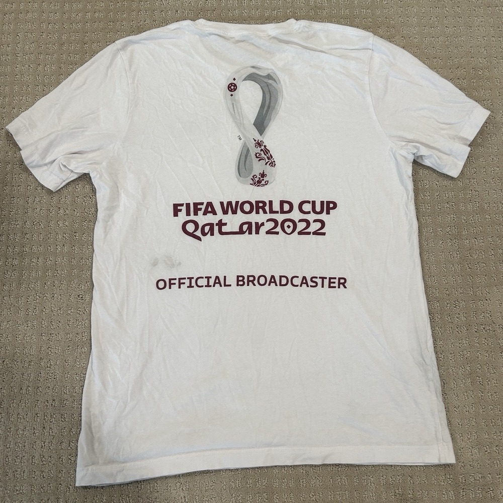 FIFA World Cup 2022 Fox Sports Official Broadcaster T Shirt - Large